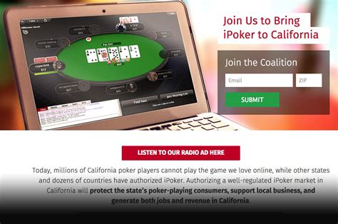 online poker real money california